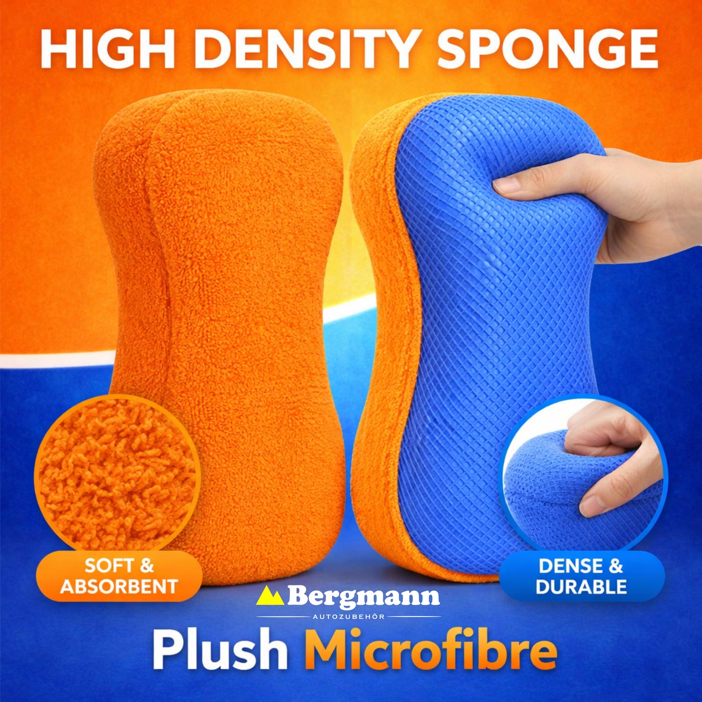 Bergmann Gladiator 2in-1 SPONGE Microfibre