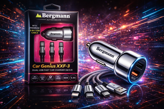 Bergmann CarGenius XXF-3 Car Charger