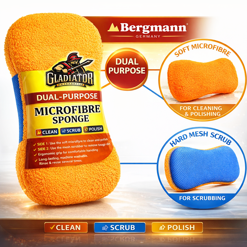 Bergmann Gladiator 2in-1 SPONGE Microfibre