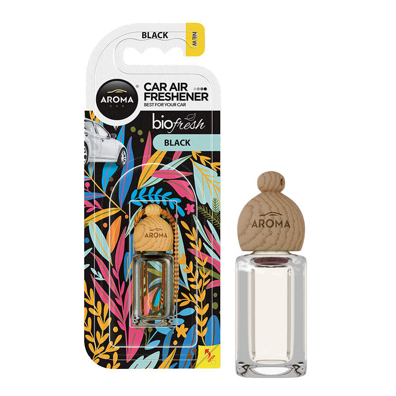 Aroma Biofresh Liquid Bottle Black 8ml