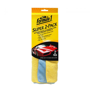 Formula 1 Super 2 Pack Microfiber Cloth