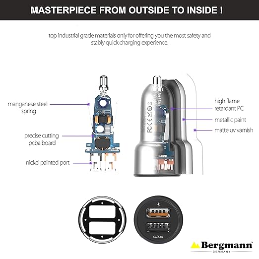 Bergmann CarGenius XXF-3 Car Charger