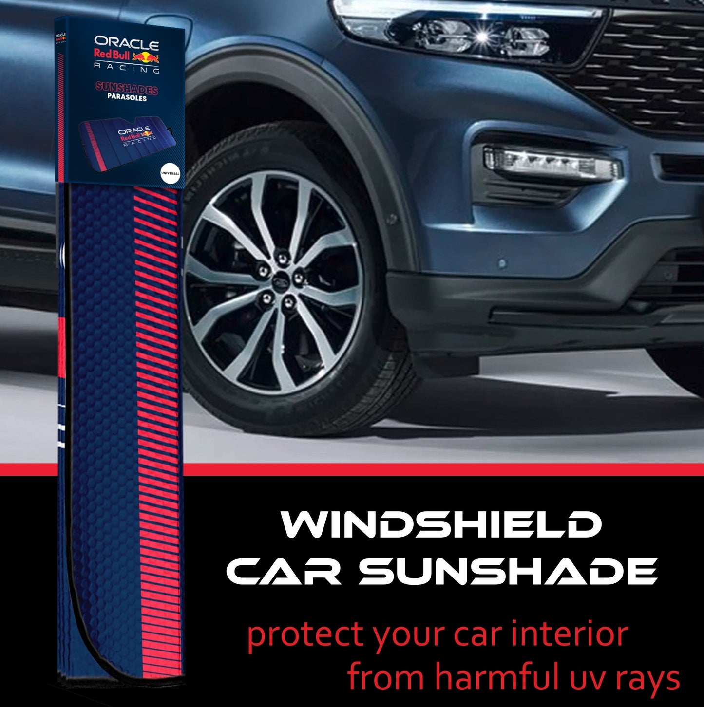 Red Bull Racing Windshield Sunshade