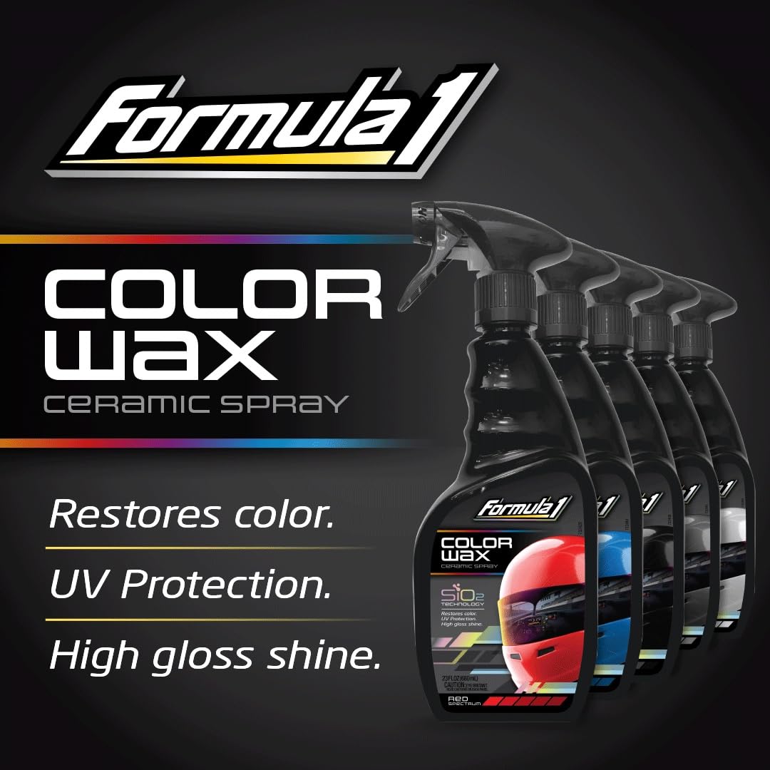 Formula 1 Ceramic Color Spray Wax (Silver) 680ml