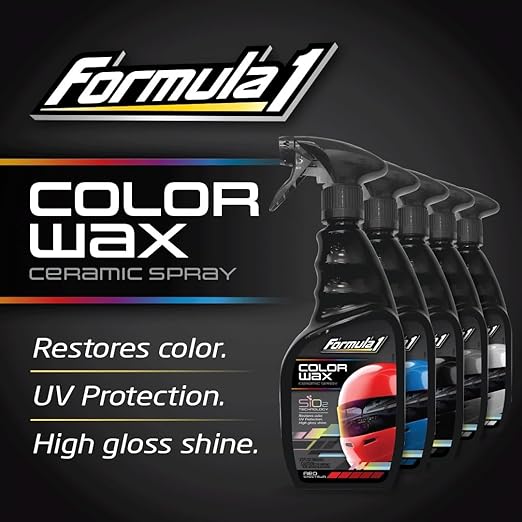 Formula 1 Ceramic Color Spray Wax (Black) 680ml