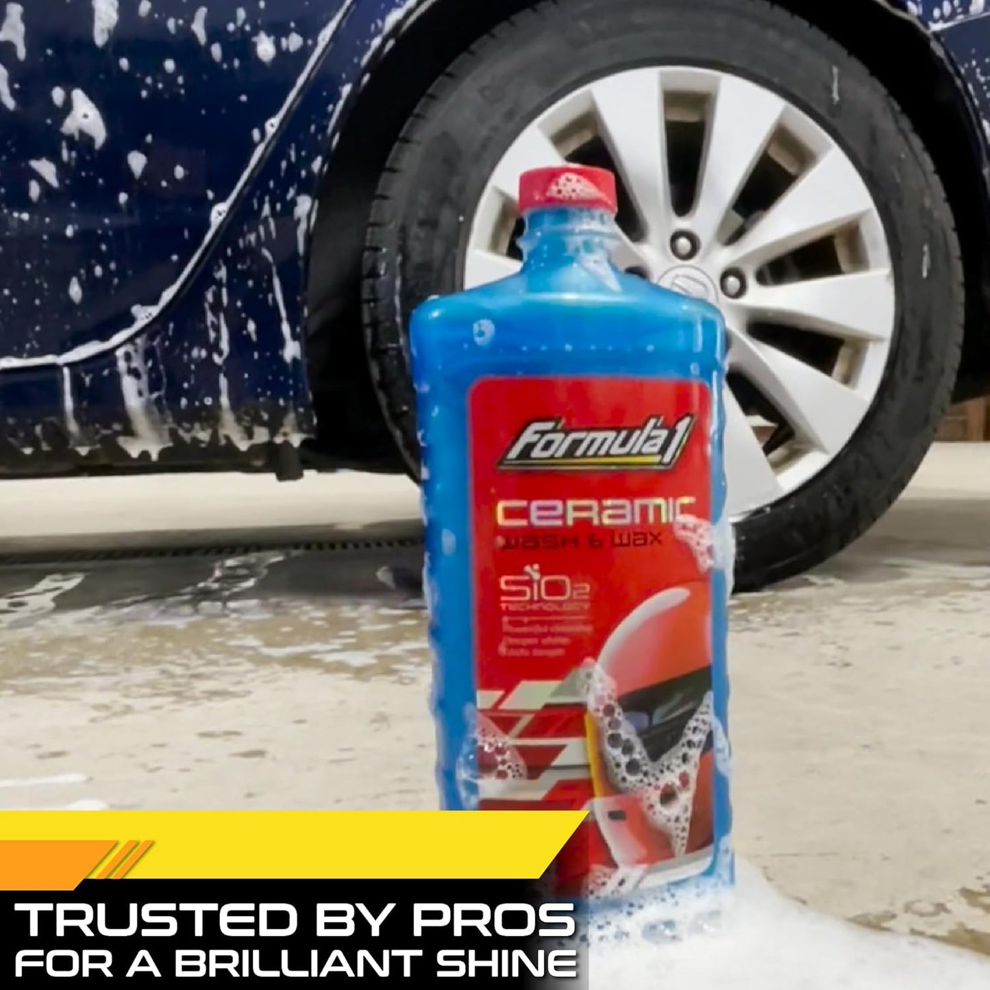 Formula 1 Ceramic Wash & Wax Shampoo 946ml