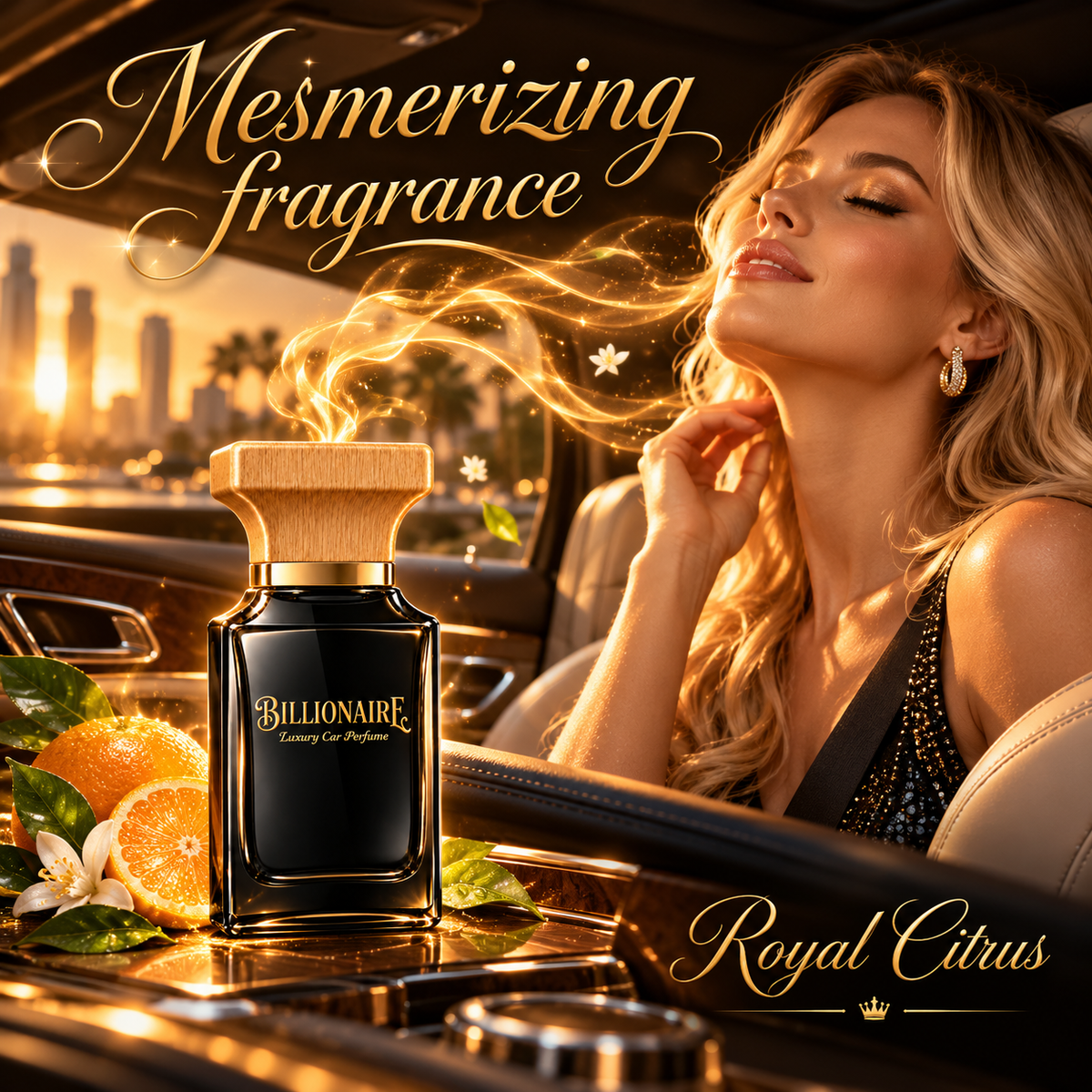 Bergmann Billionaire ROYAL CITRUS Luxury Car Perfume 100ml