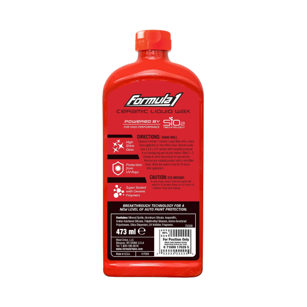 Formula 1 Ceramic Liquid Wax 473ml