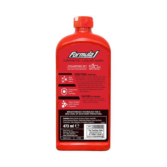 Formula 1 Ceramic Liquid Wax 473ml
