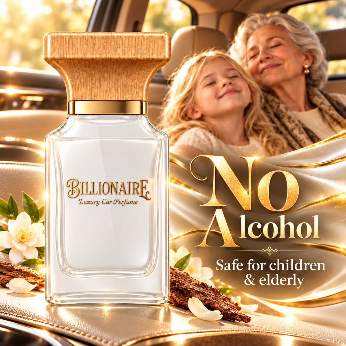 Bergmann Billionaire GARDENIA Luxury Car Perfume 100ml