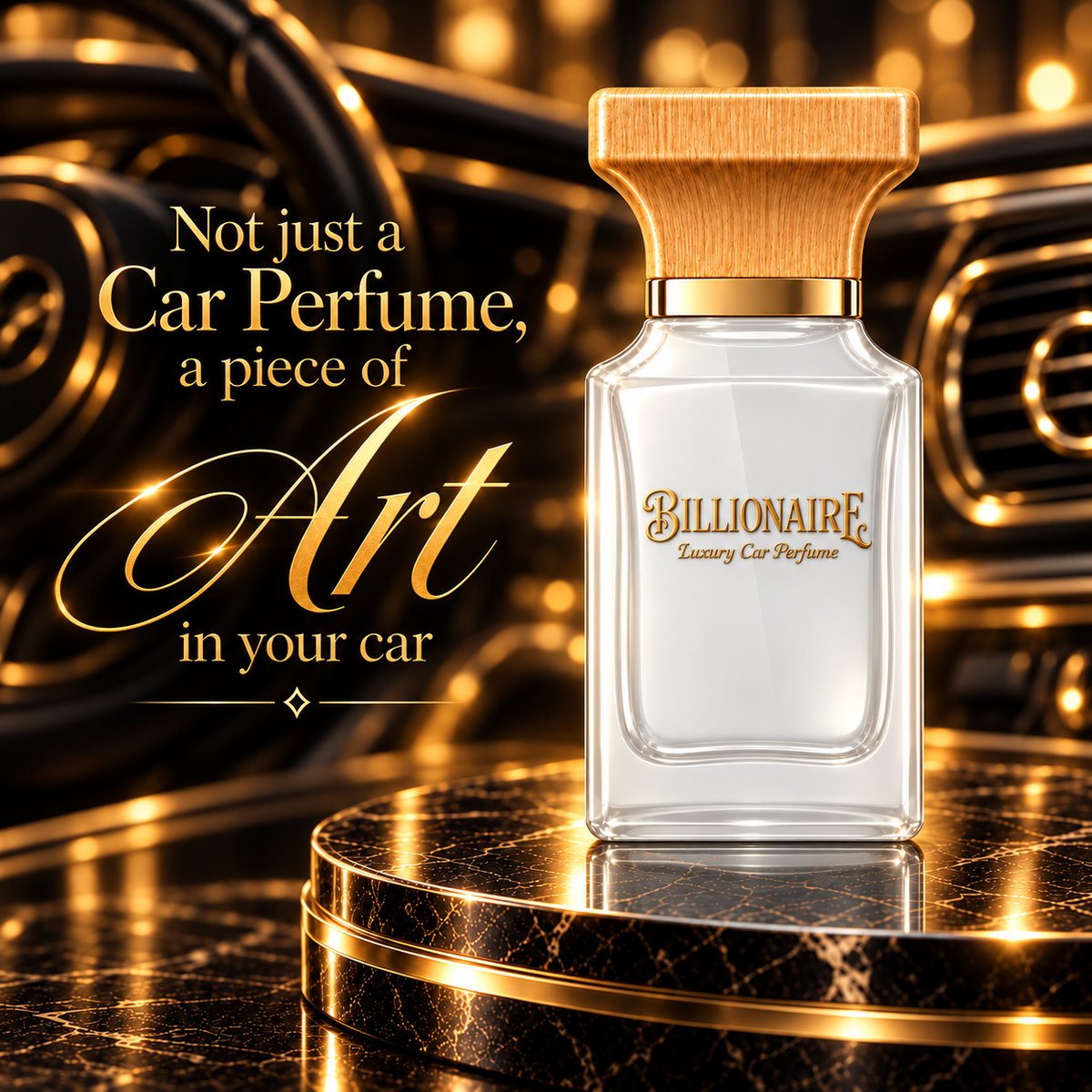 Bergmann Billionaire GARDENIA Luxury Car Perfume 100ml