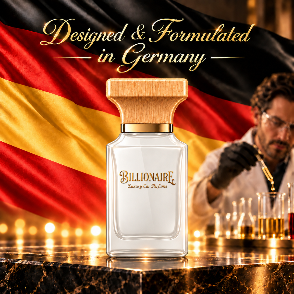 Bergmann Billionaire GARDENIA Luxury Car Perfume 100ml