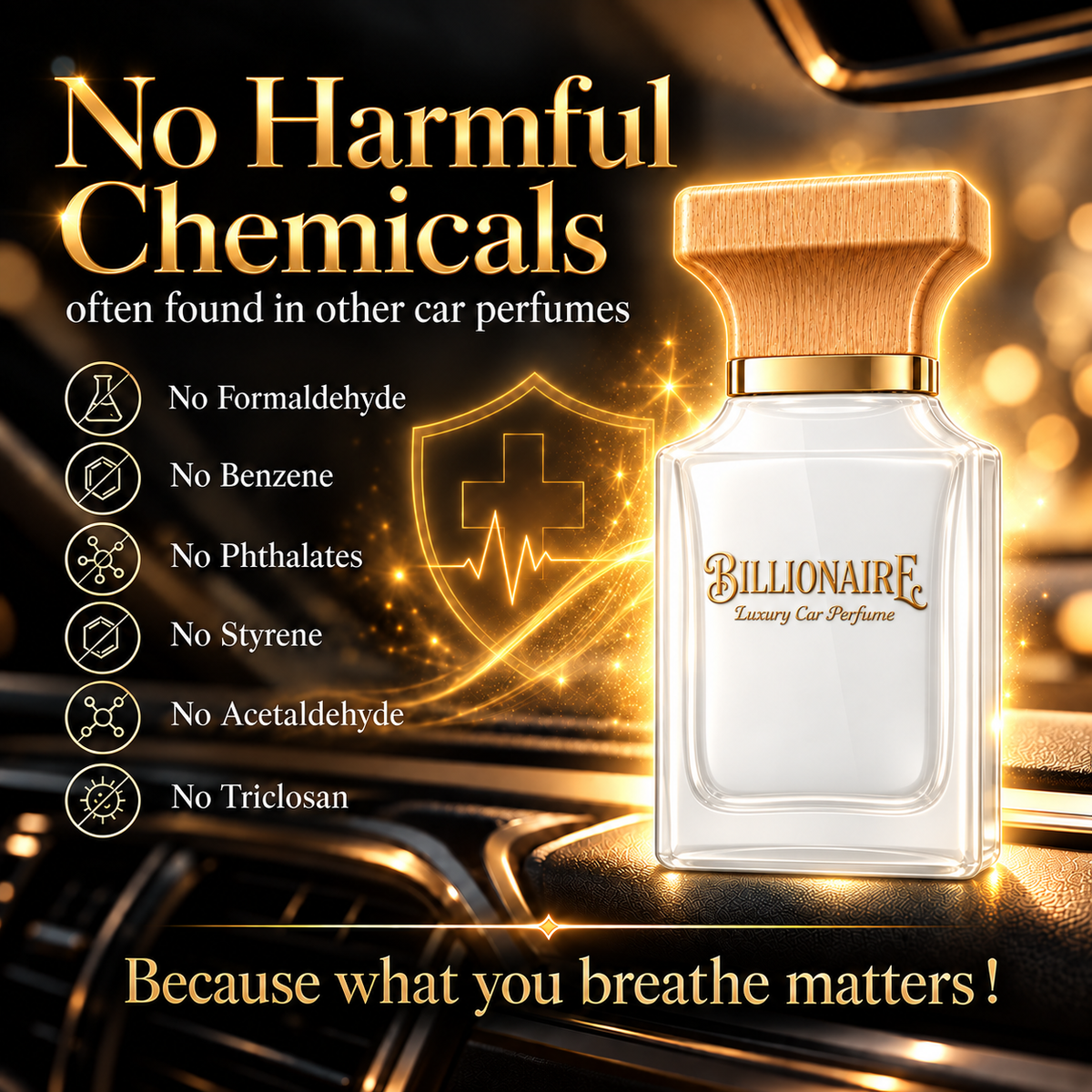 Bergmann Billionaire GARDENIA Luxury Car Perfume 100ml