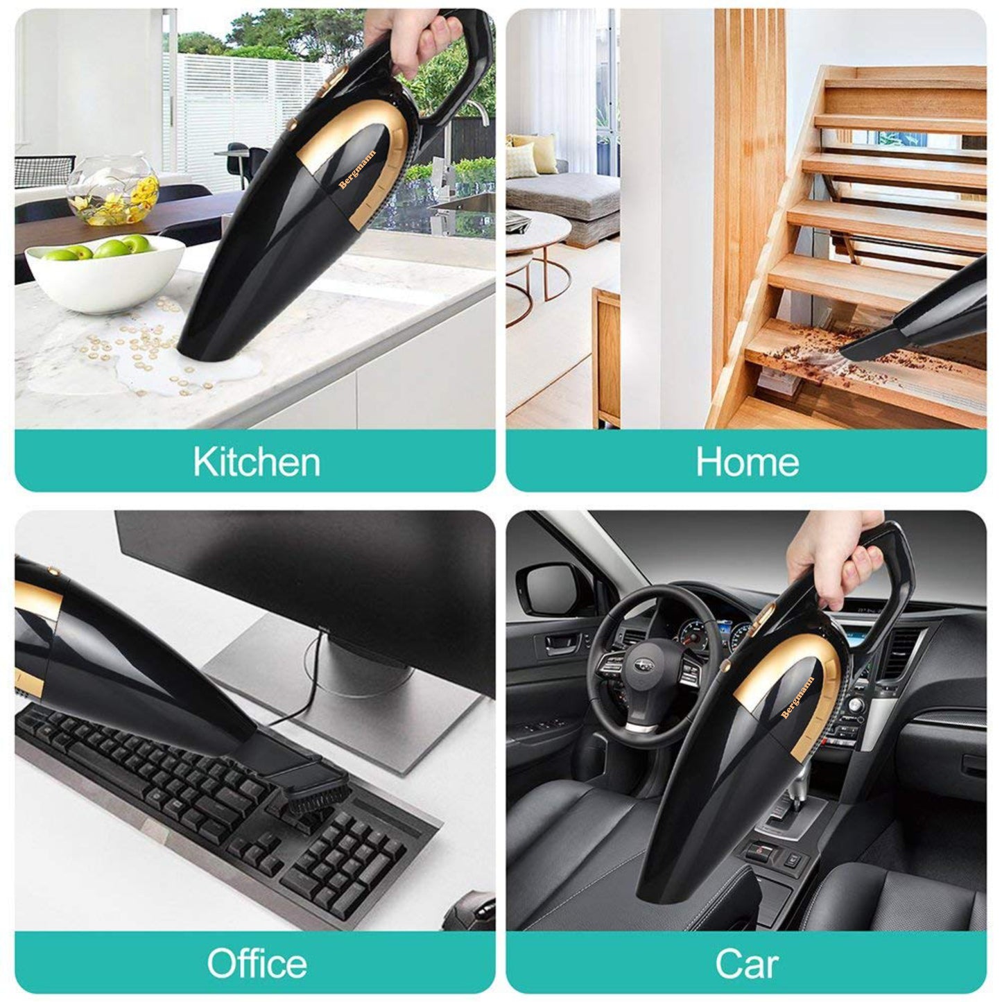Bergmann STUNNER Cordless Car Vacuum Cleaner