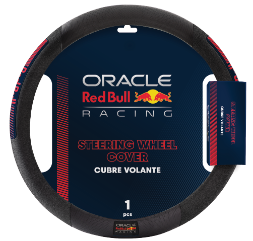 Red Bull Racing Steering Wheel Cover Black/Red 02 MV1