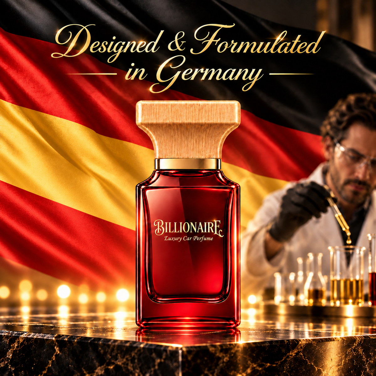 Bergmann Billionaire VELVET ROSE Luxury Car Perfume 100ml