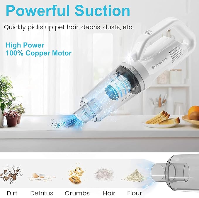 Bergmann VECTOR Cordless Car Vacuum Cleaner