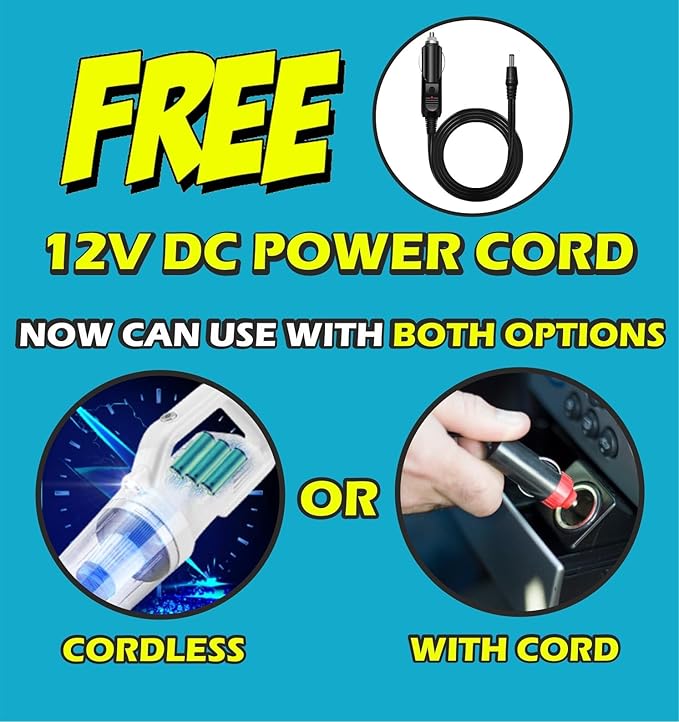 Bergmann VECTOR Cordless Car Vacuum Cleaner