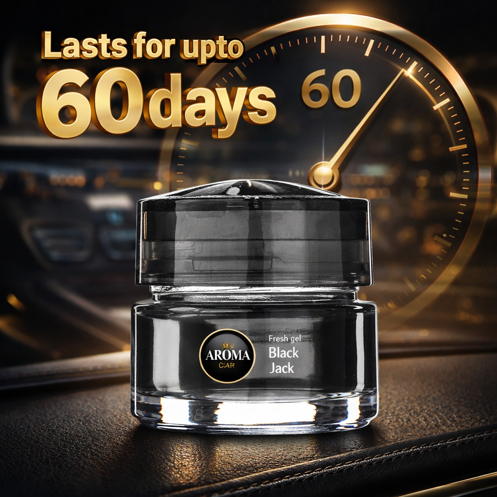 Aroma Car Gel Black Jack 50ml