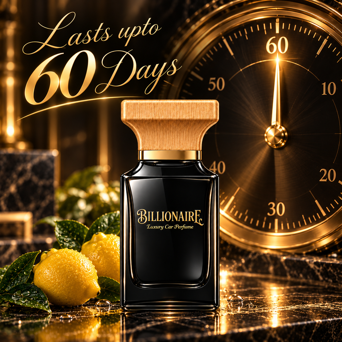 Bergmann Billionaire ROYAL CITRUS Luxury Car Perfume 100ml