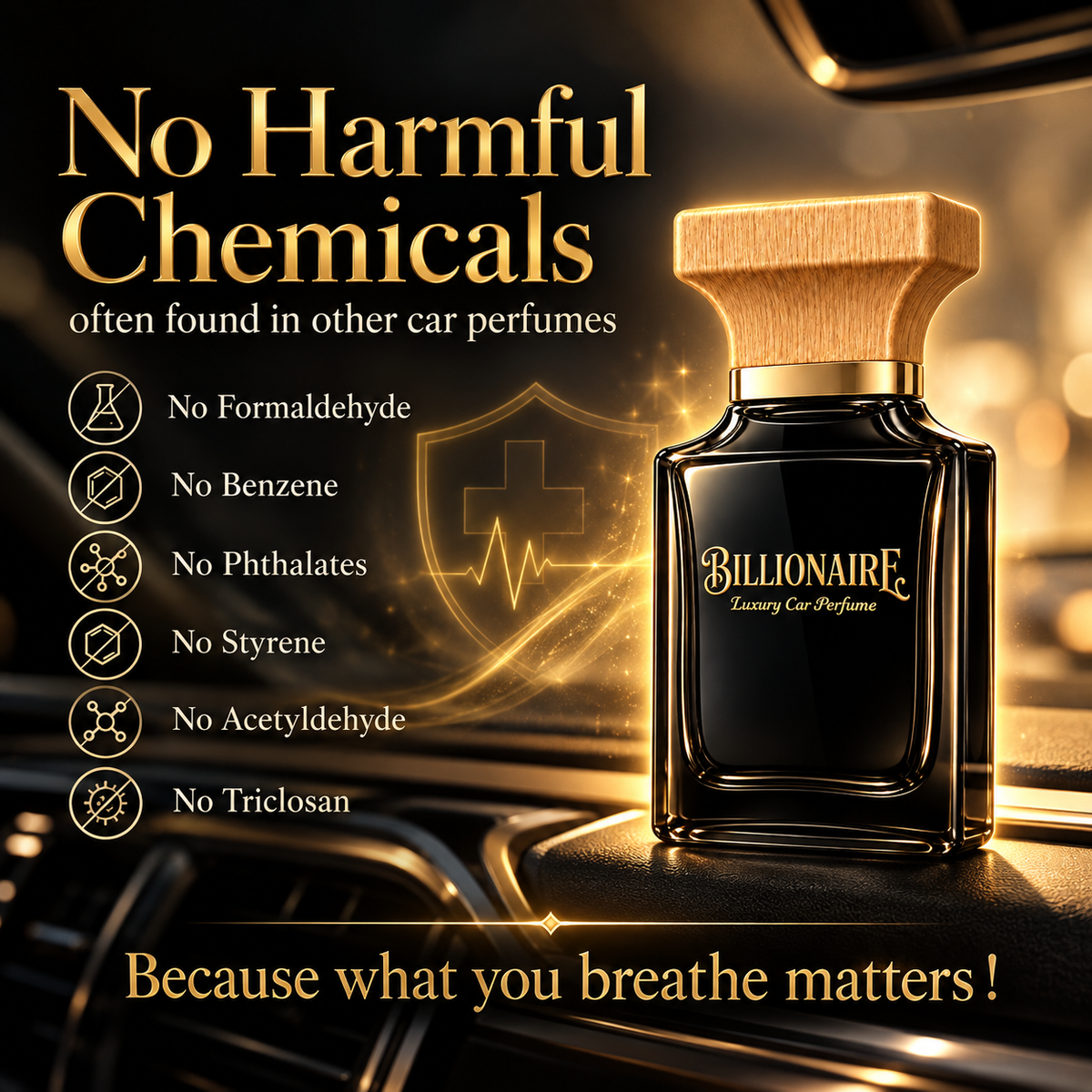 Bergmann Billionaire ROYAL CITRUS Luxury Car Perfume 100ml