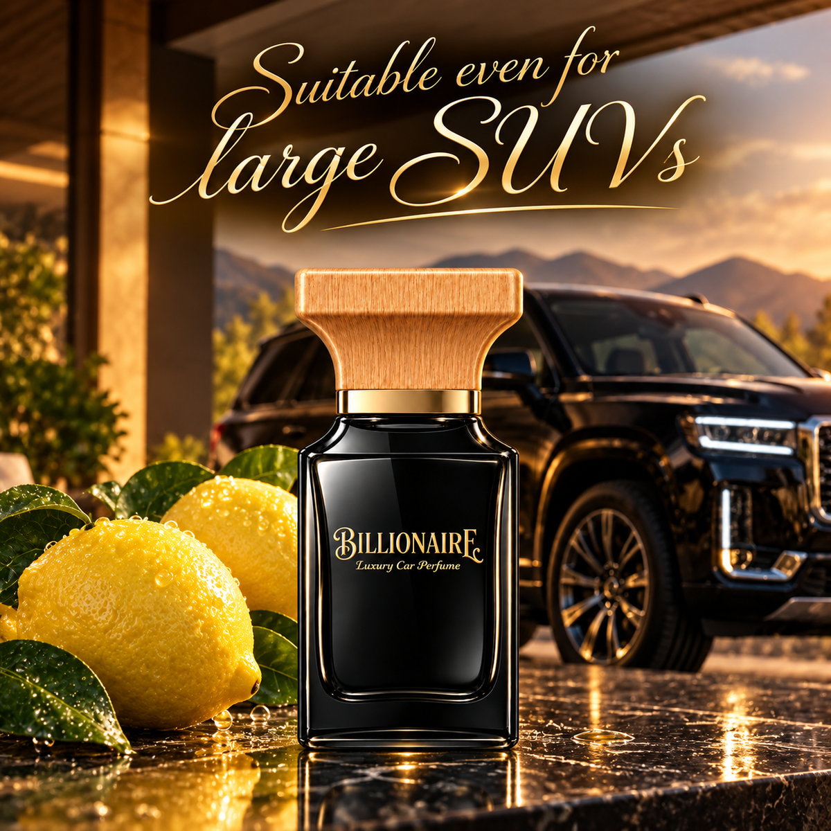 Bergmann Billionaire ROYAL CITRUS Luxury Car Perfume 100ml
