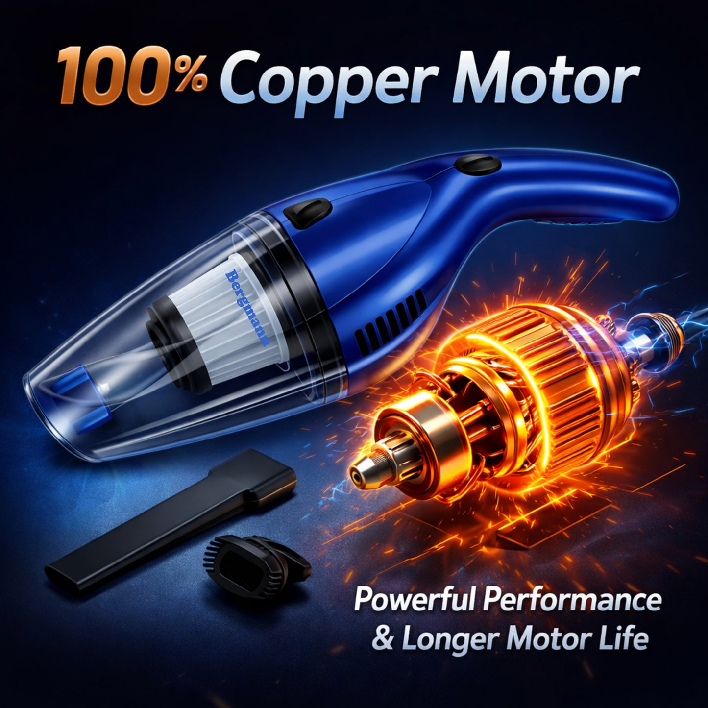 Bergmann TORNADO Car Vacuum Cleaner