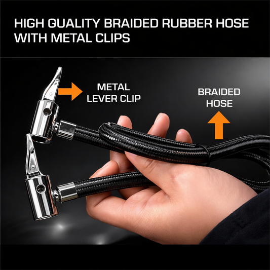 Bergmann CYCLONIC 2-in-1 Car Vacuum & Inflator