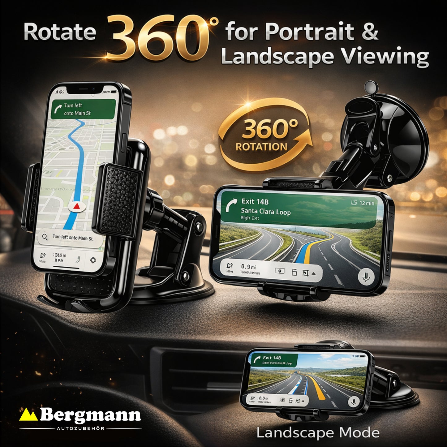 Bergmann MEGAGRIP Mobile Holder