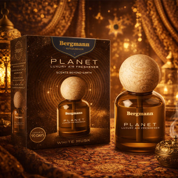 Bergmann Planet WHITE MUSK Car Air Freshener 110ml