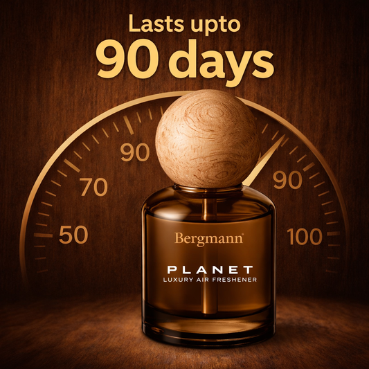 Bergmann Planet WHITE MUSK Car Air Freshener 110ml