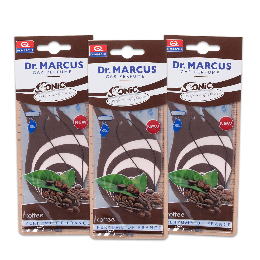 Dr Marcus Hanging (Sonic - Coffee)- Pack of 3