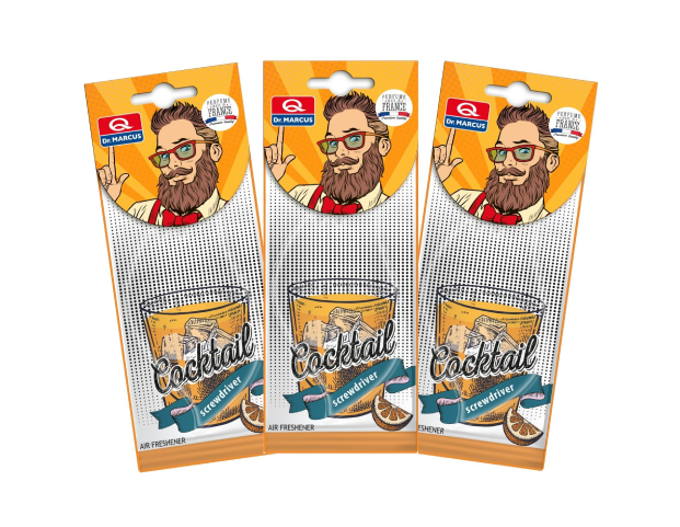 Dr Marcus Hanging (Cocktail - Screwdriver)- Pack of 3