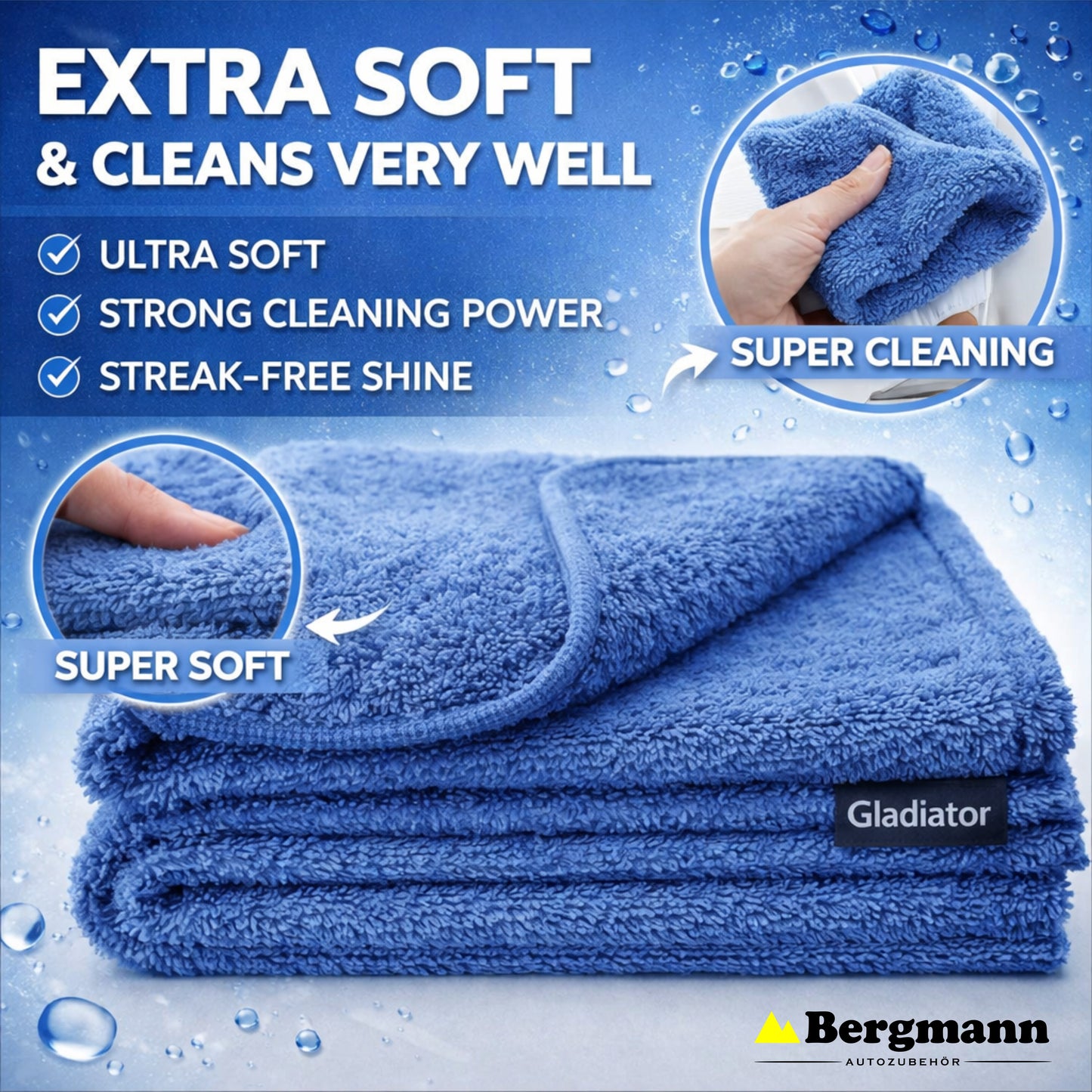 Bergmann Gladiator EXTRA LARGE Microfibre