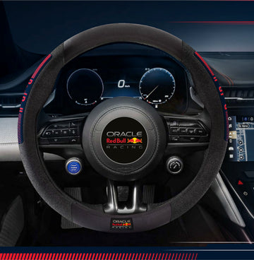 Red Bull Racing Steering Wheel Cover Black/Red 03