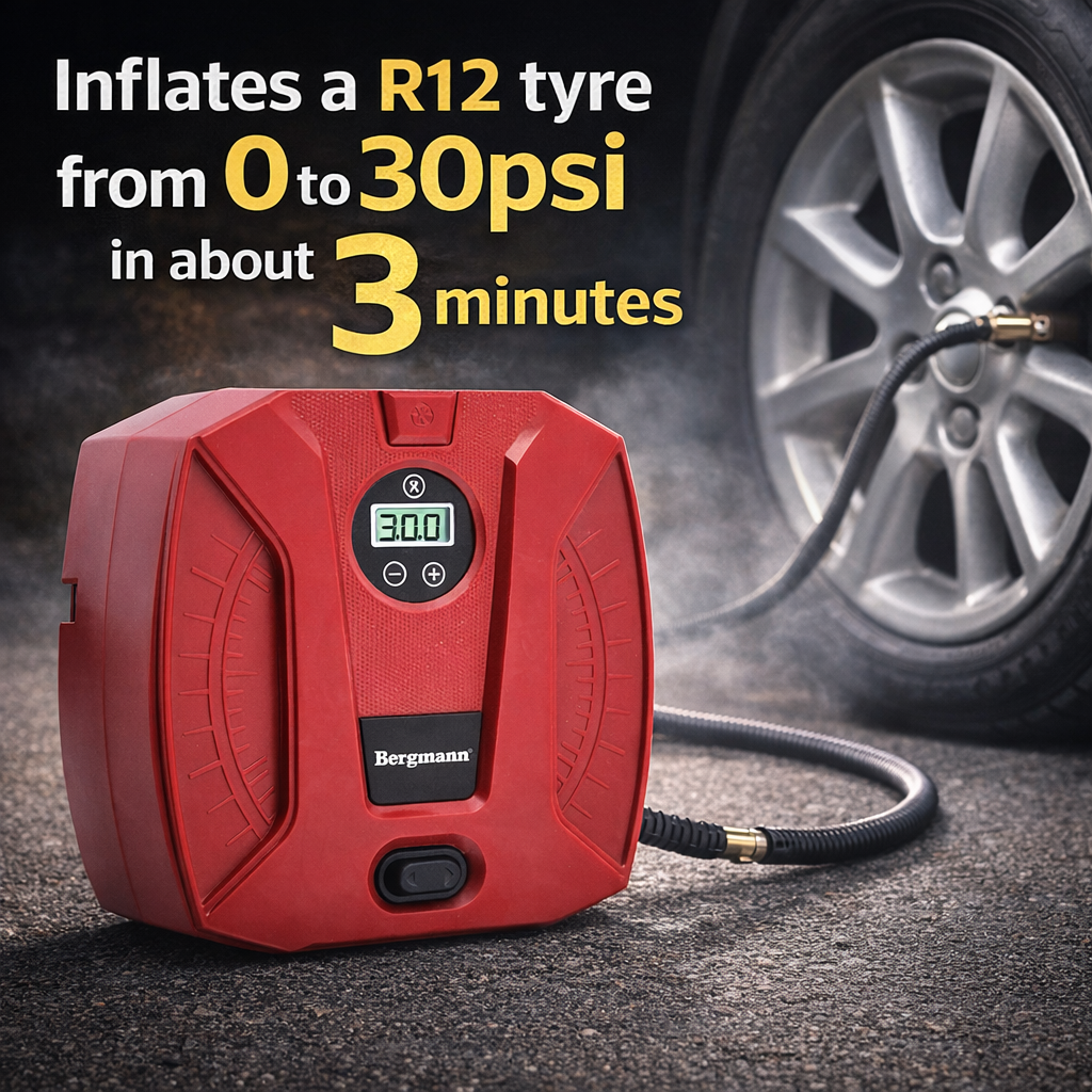 Bergmann STRIKER Digital Tyre Inflator