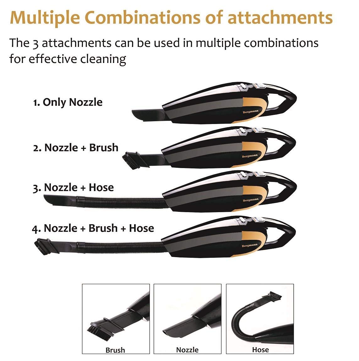 Bergmann STUNNER Car Vacuum Cleaner