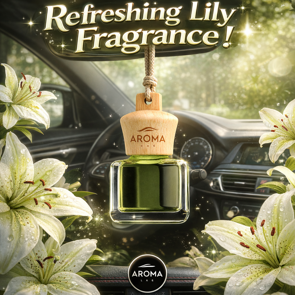 Aroma Wood Liquid Hanging Bottle - Sun-kissed Lily