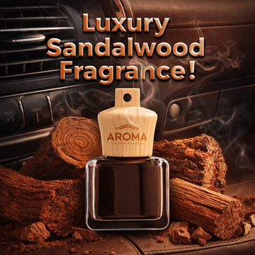 Aroma Wood Liquid Hanging Bottle - Soothing Sandalwood